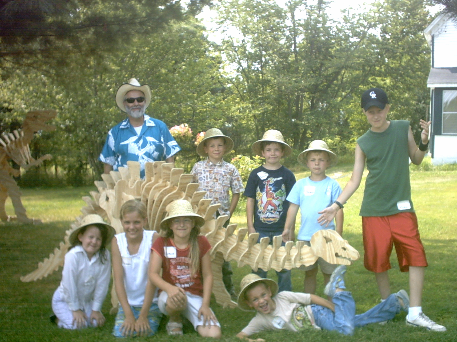 Pictures Of Summer Dissection And Dinosaur Camps 2006 